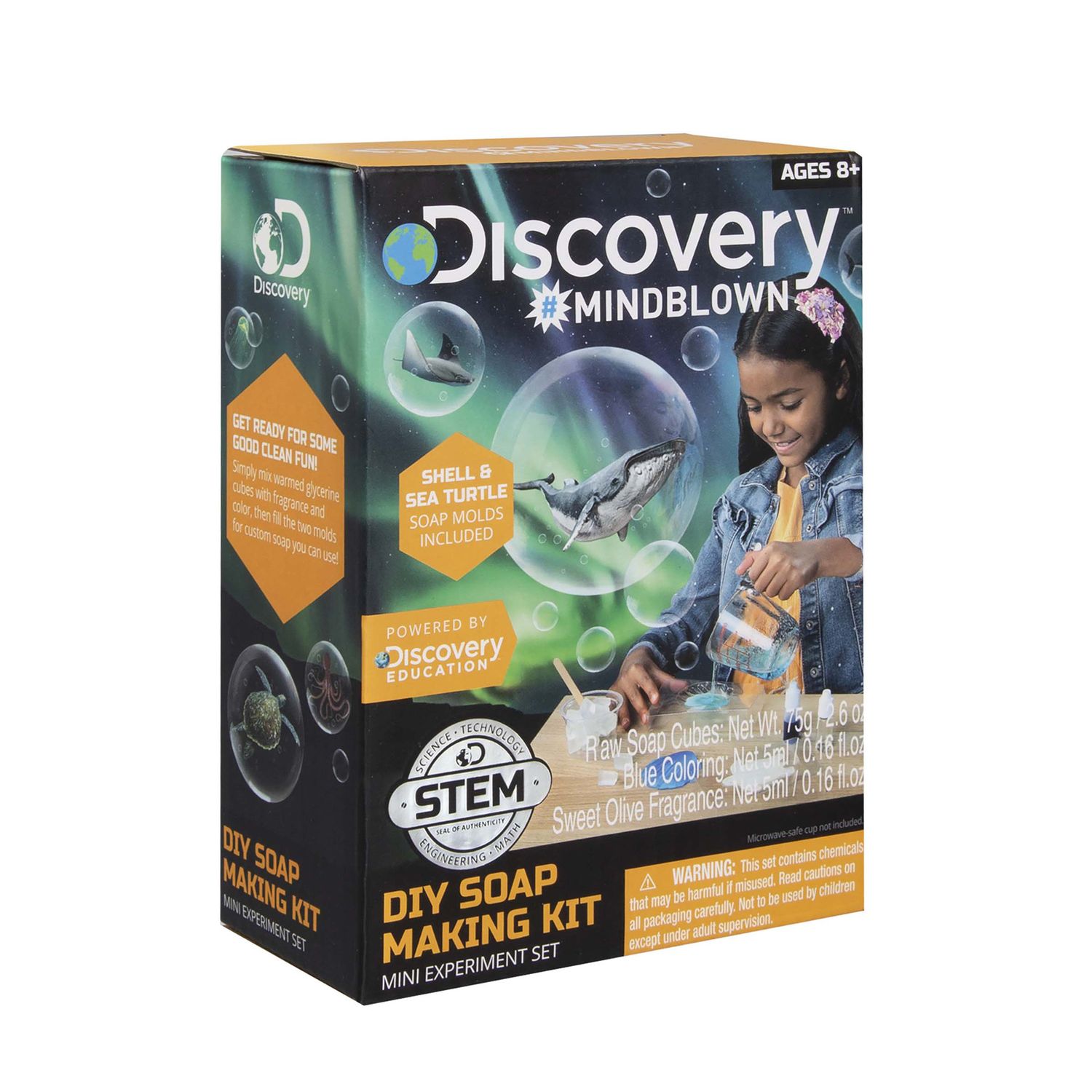 Kit creazione saponette fai da te - Discovery Mindblown