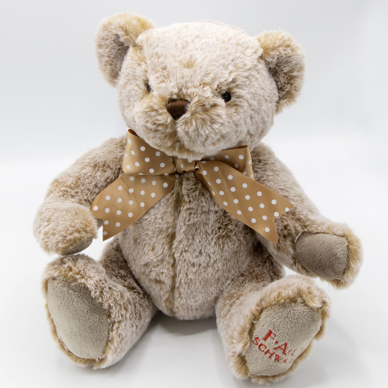 Orso grigio di peluche 25 cm - FAO Schwarz