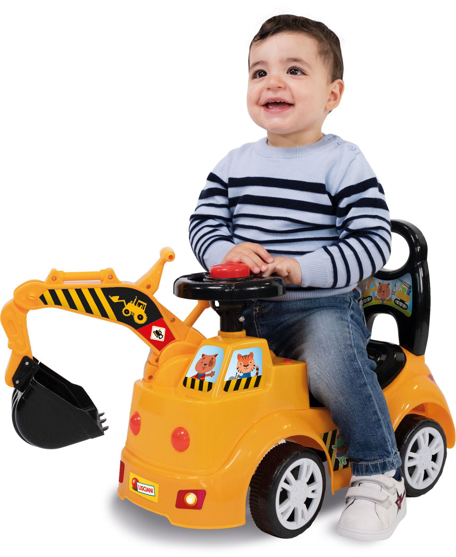 Carotina ride on bulldozer - LISCIANI