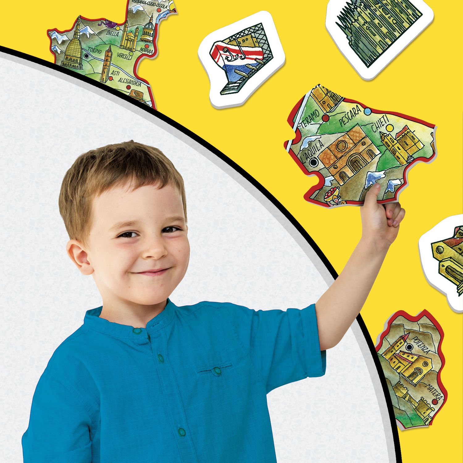 I'm a genius il gioco gigante dell'italia montessori - LISCIANI