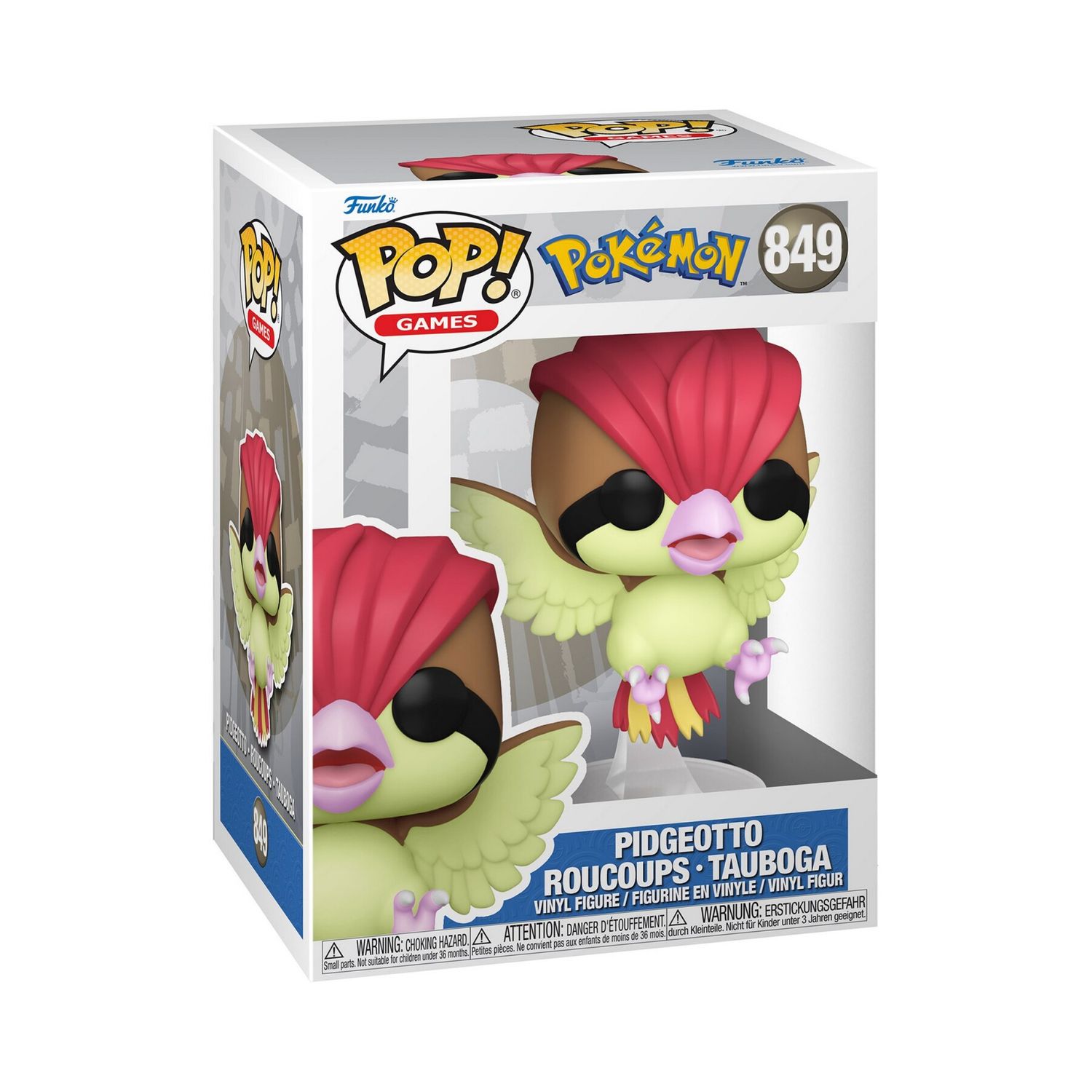 Pop games: pokemon- pidgeotto(emea) - FUNKO POP!, POKEMON