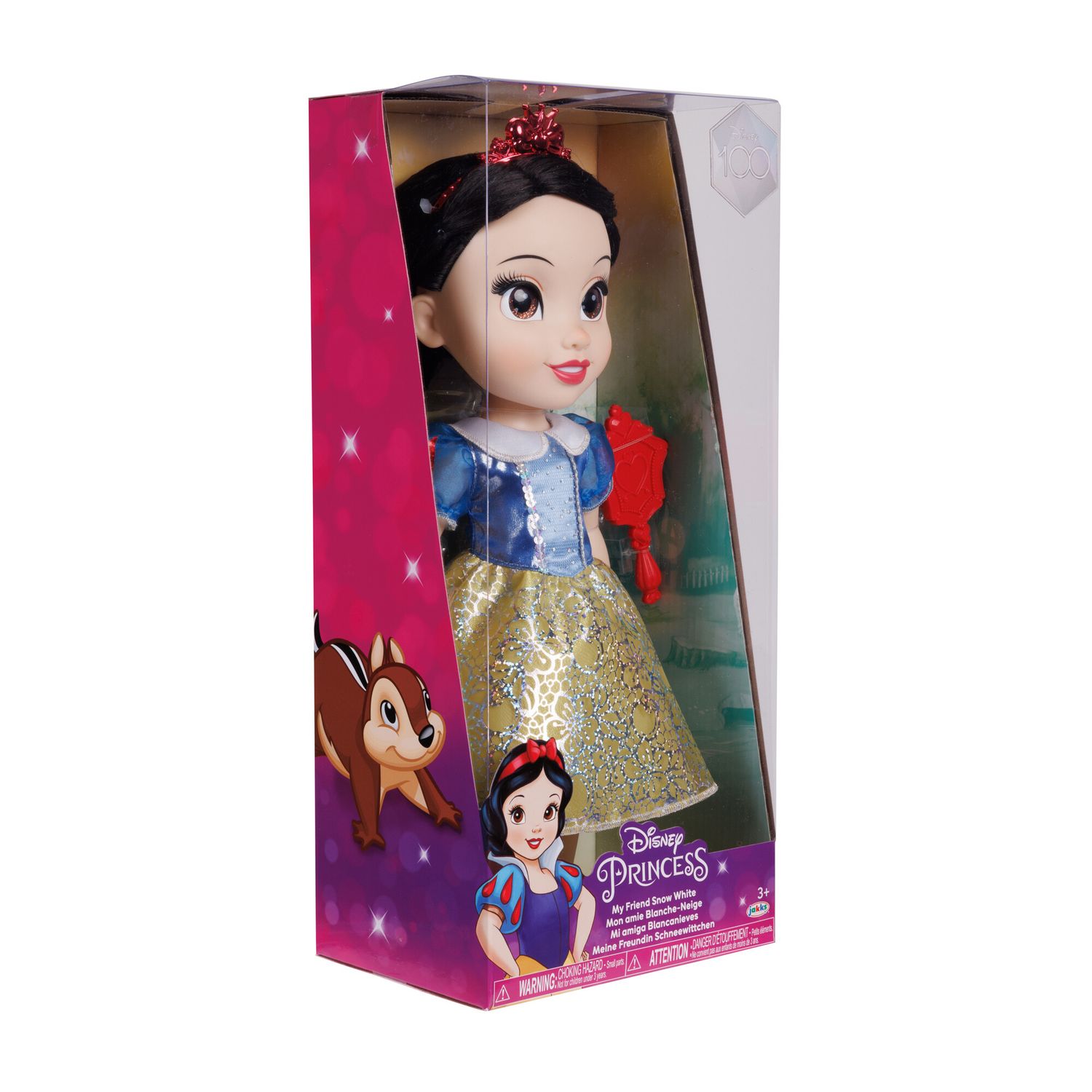 Disney princess bambola da 38 cm di biancaneve con occhi scintillanti! - DISNEY PRINCESS