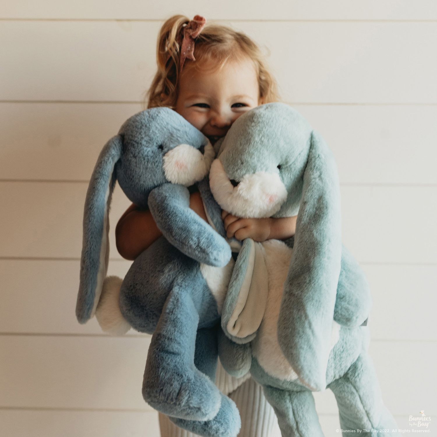 Peluche big nibble floppy stormy blue 50cm - Bunnies By The Bay