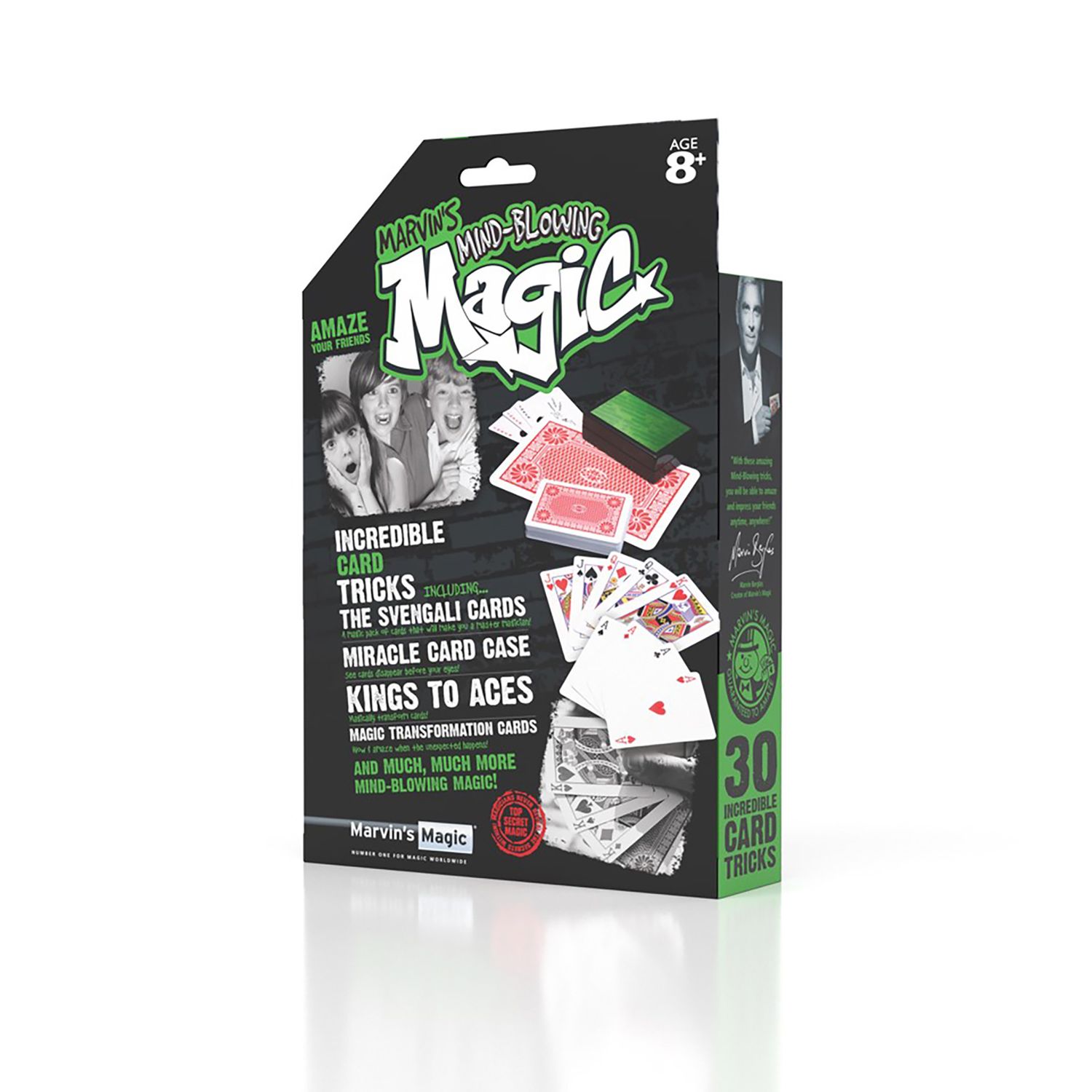 Magia sbalorditiva - 30 incredibili trucchi con le carte - Marvin's Magic