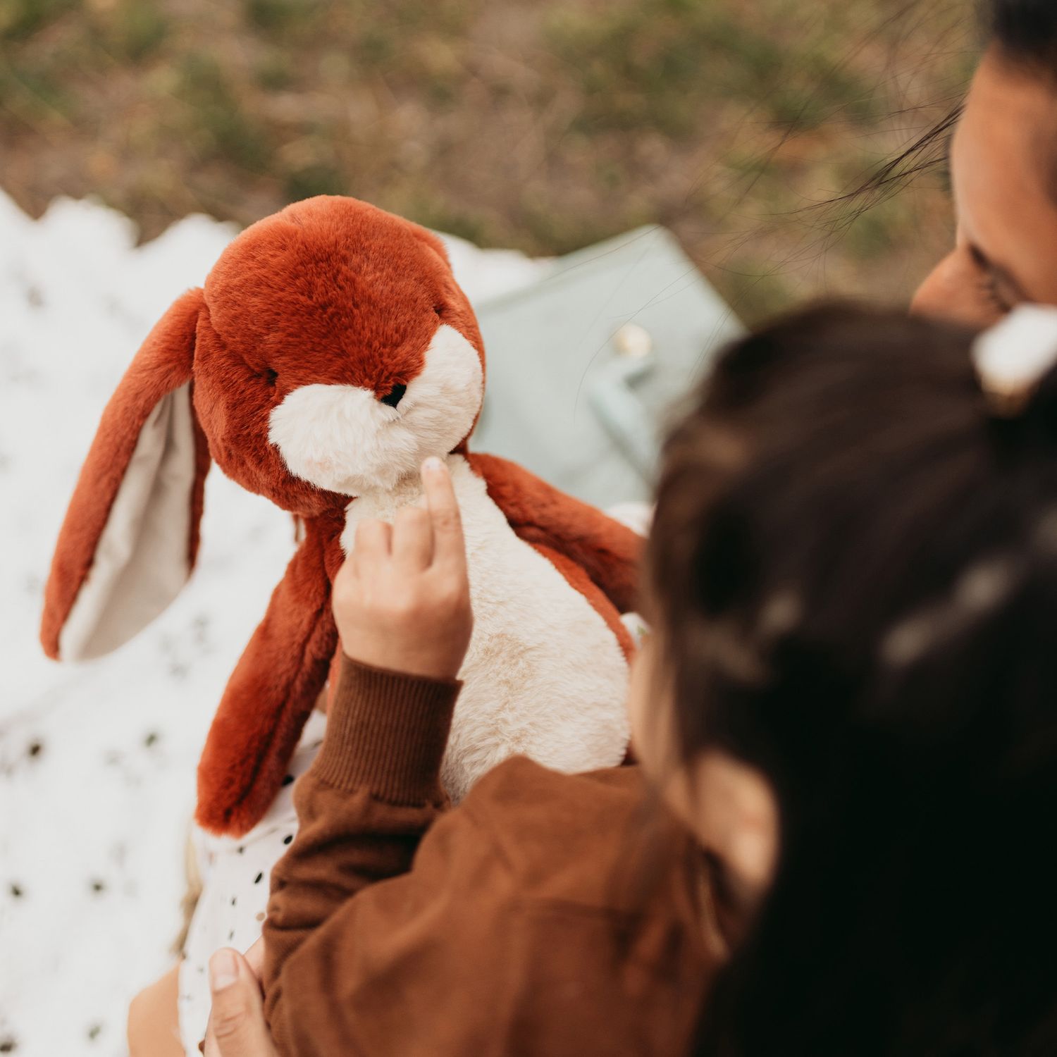 Peluche sweet nibble paprika 40cm - Bunnies By The Bay