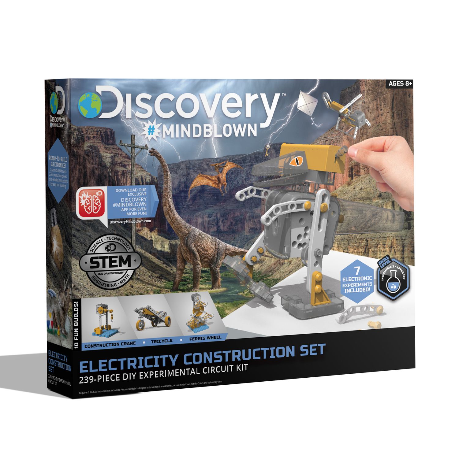 Set costruzioni elettriche fai da te - Discovery Mindblown