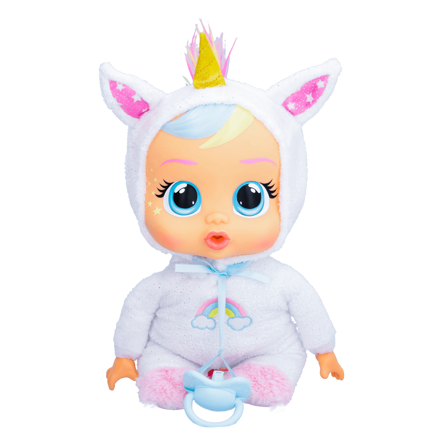 Cry babies goodnight dreamy, bambola per la nanna, piange lacrime luminose e suona dolci ninna nanne - CRY BABIES