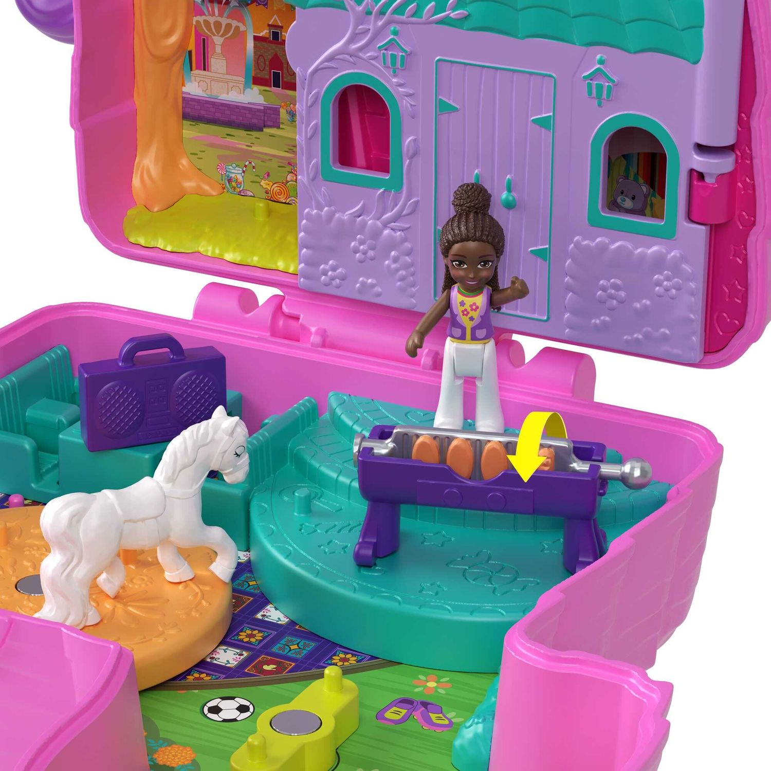 Polly pocket cofanetto playset festa con la piñata - Polly Pocket