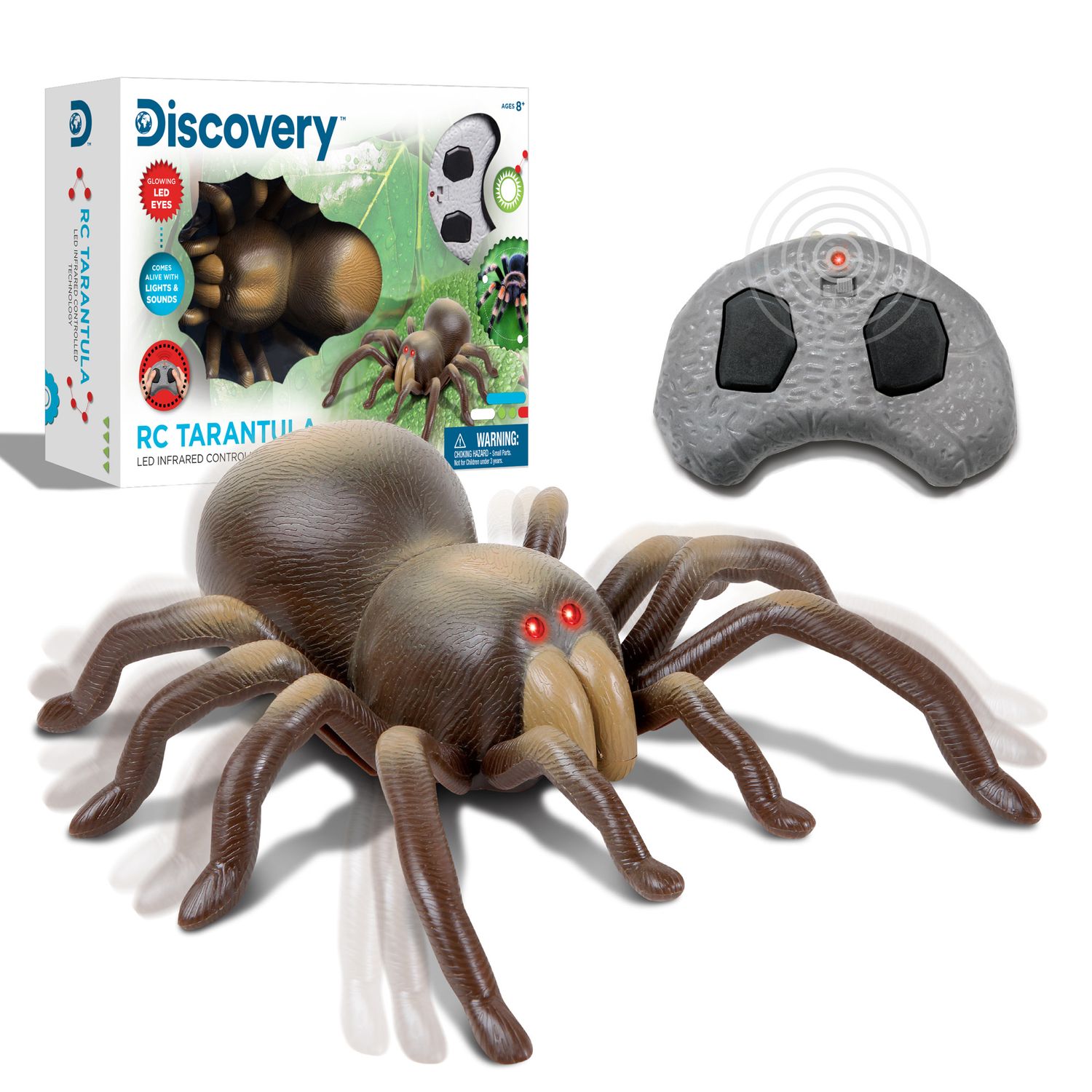 Tarantola radiocomandata con suoni realistici - Discovery Toys
