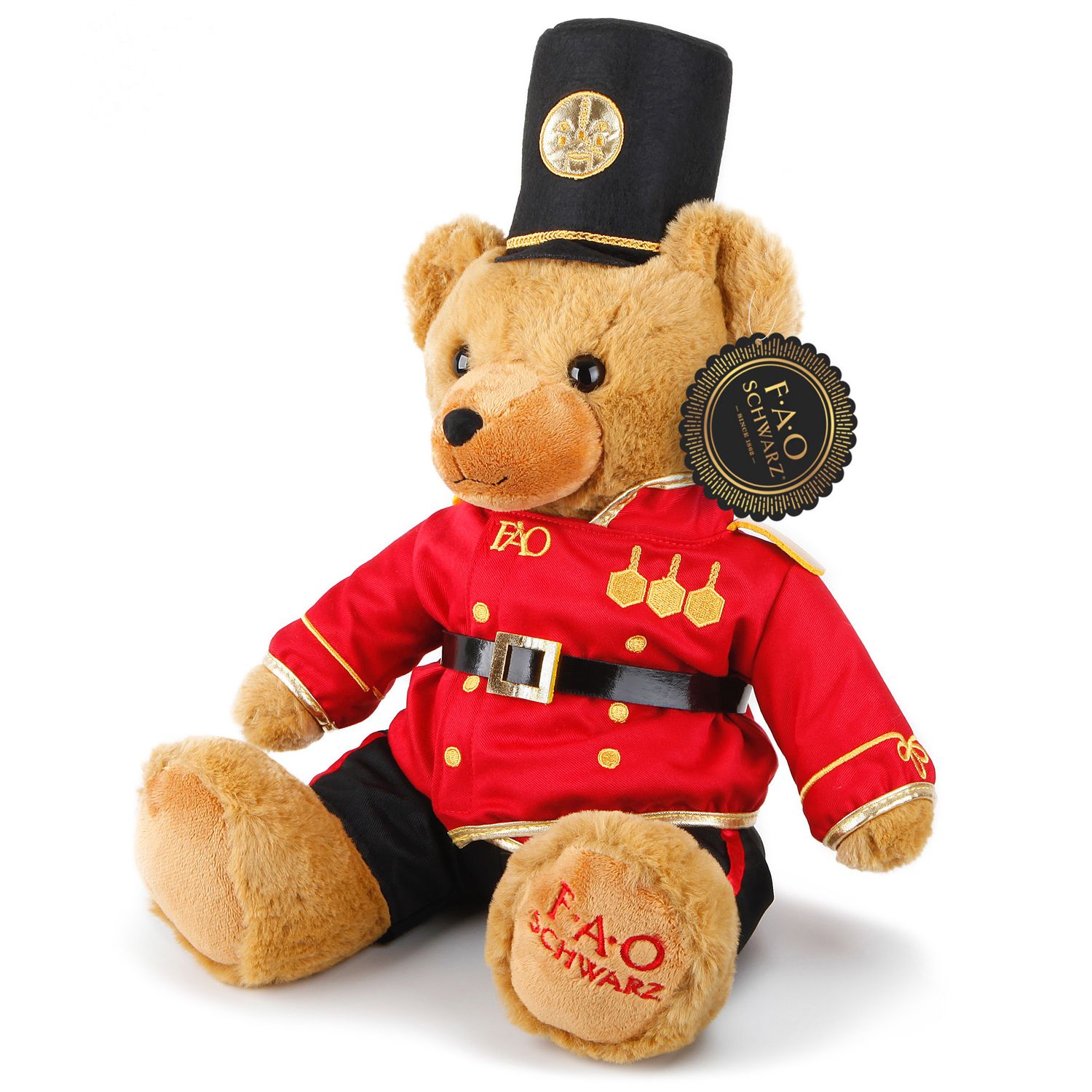 Orso soldato di peluche 160° anniversario 30 cm - FAO Schwarz