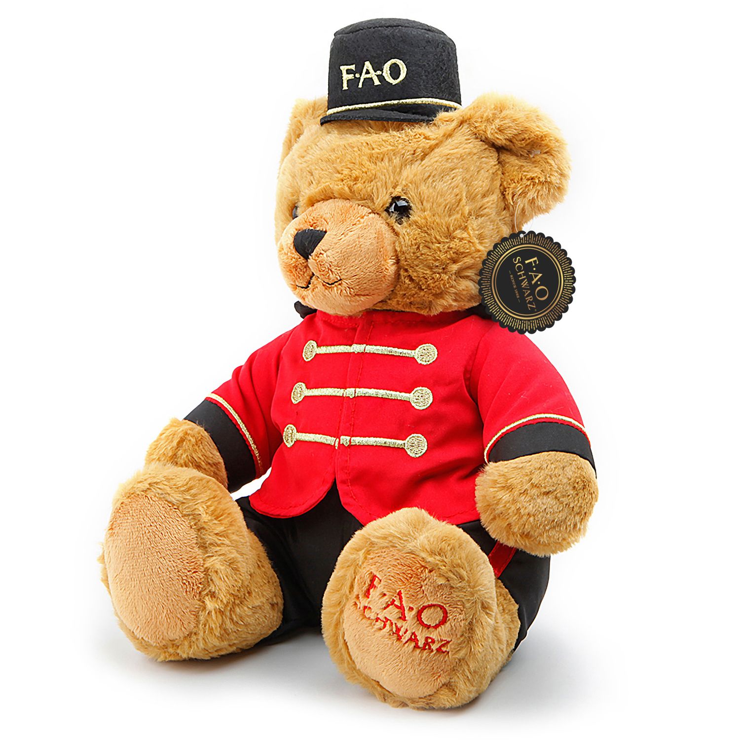 Orso soldato di peluche 25 cm - FAO Schwarz