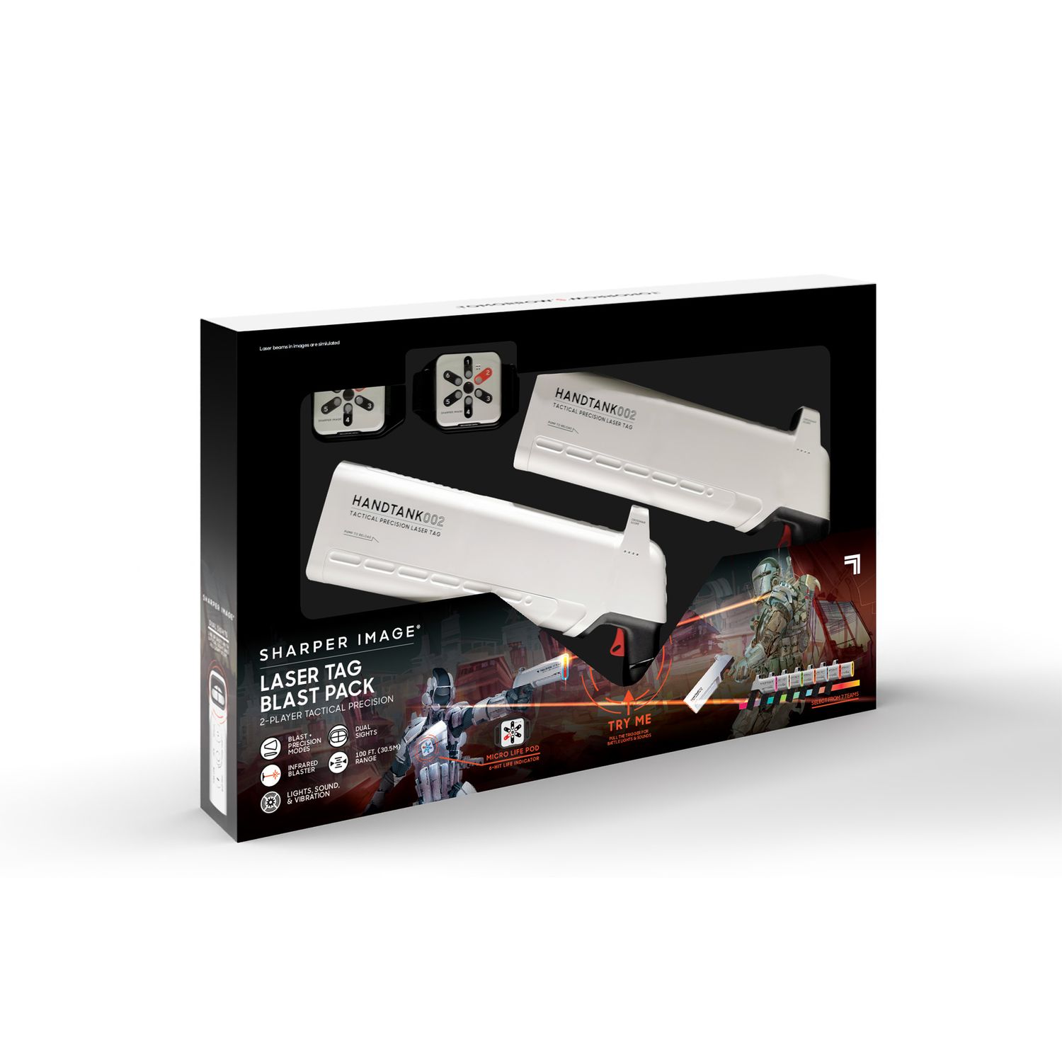 Sharper image - fucili laser tag blast pack sharper image - Sharper Image