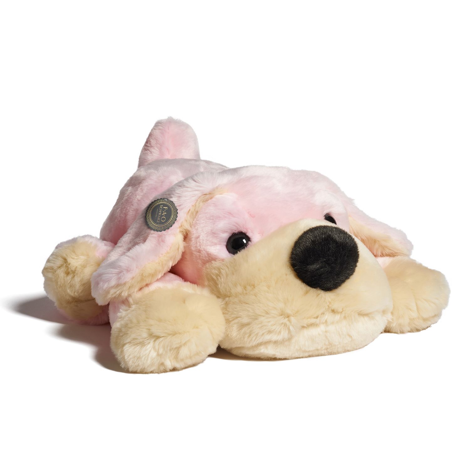 Cane di peluche rosa mini penelope 23 cm - FAO Schwarz