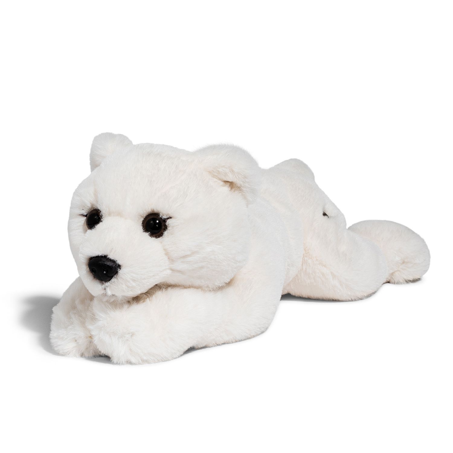 Orso polare di peluche sdraiato 38 cm - FAO Schwarz