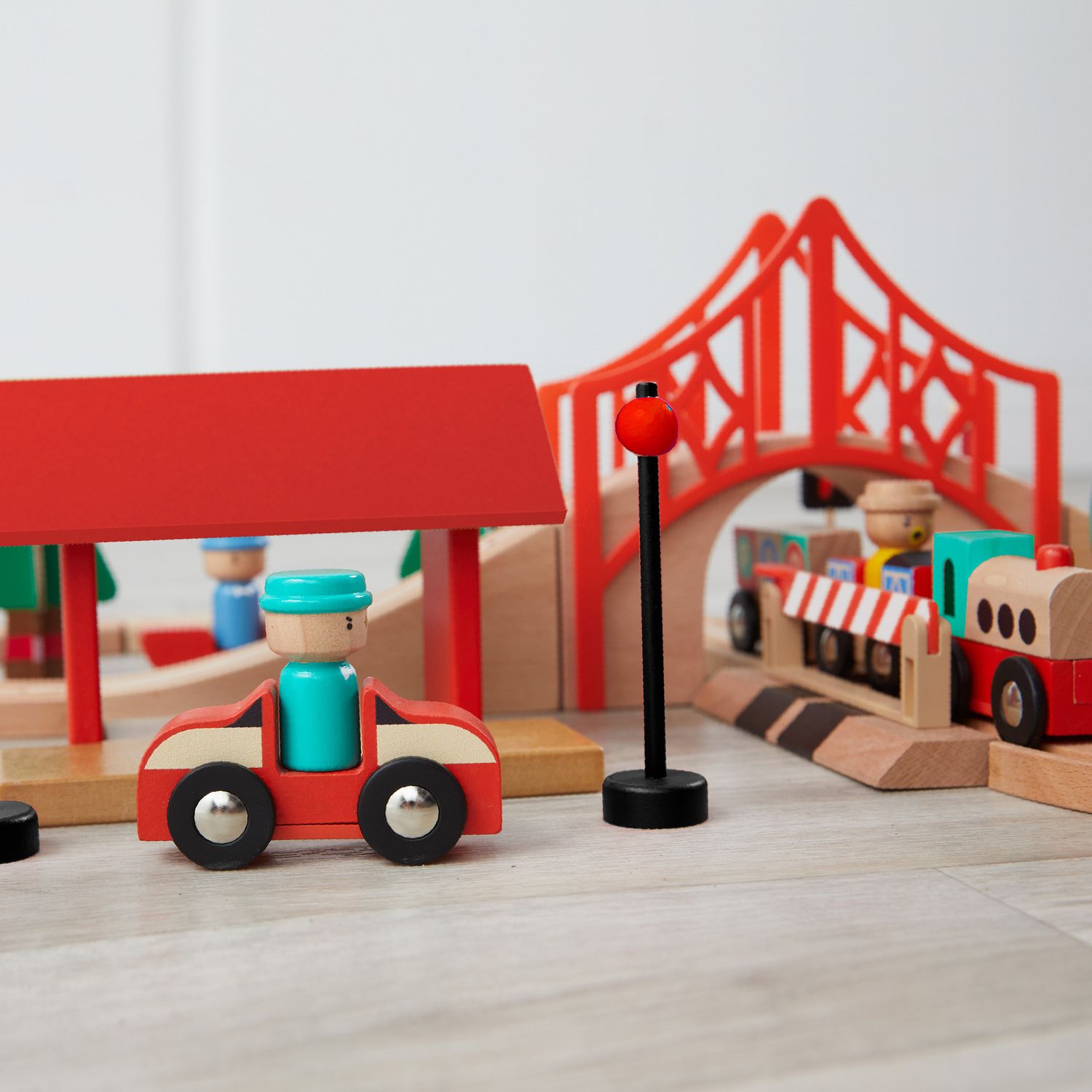 Playset trenino con pista e città - FAO Schwarz
