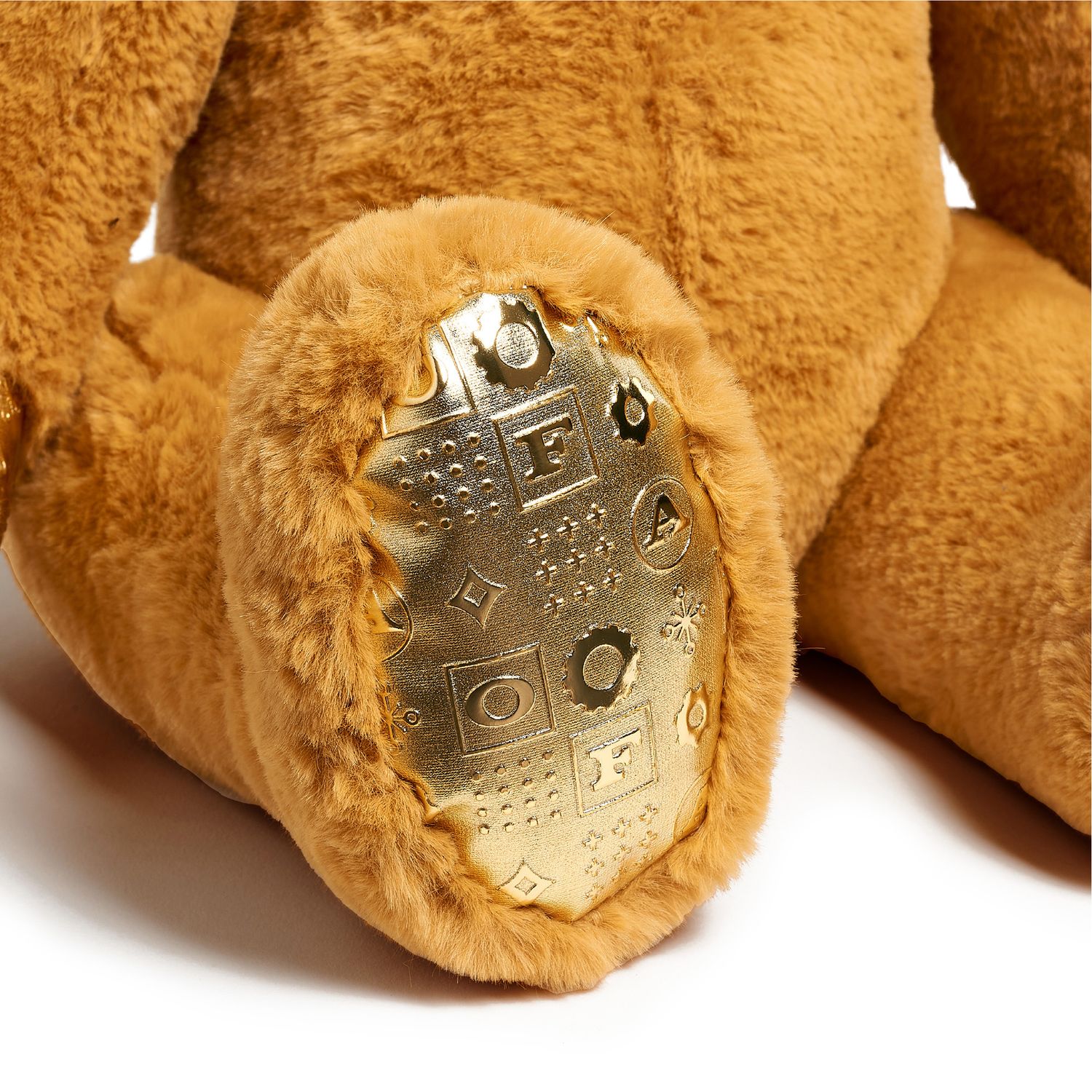 Orsetto di peluche dorato anniversario 34 cm - FAO Schwarz