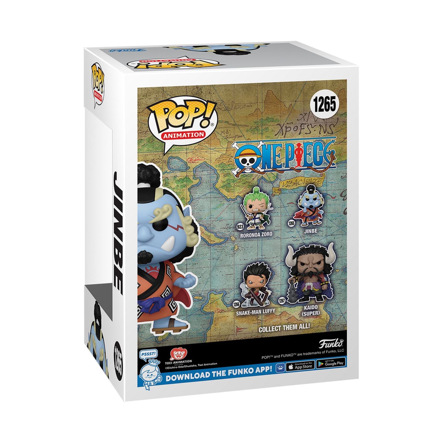 Pop animation: one piece- jinbe w/ chase - FUNKO POP!, ONE PIECE