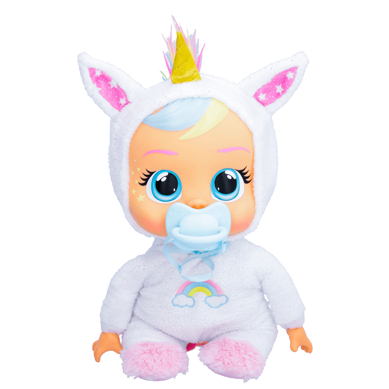 Cry babies goodnight dreamy, bambola per la nanna, piange lacrime luminose e suona dolci ninna nanne - CRY BABIES
