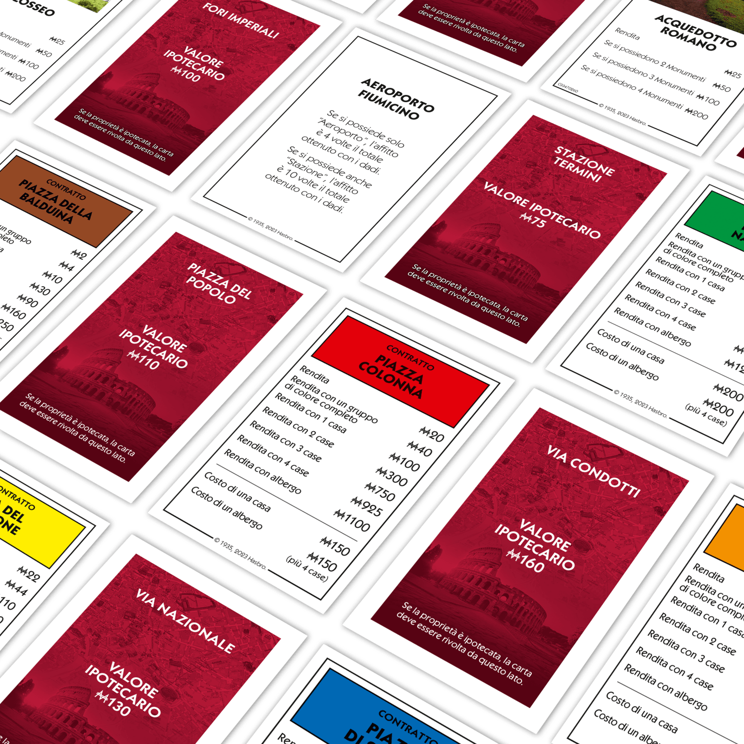 Winning moves monopoly - edizione roma (edizione quadrata) - MONOPOLY