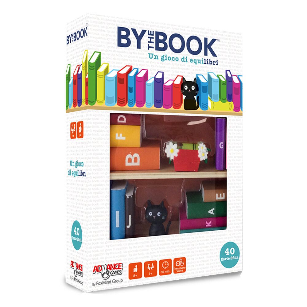 Asmodee - by the book, gioco da tavolo, edizione in italiano - ASMODEE