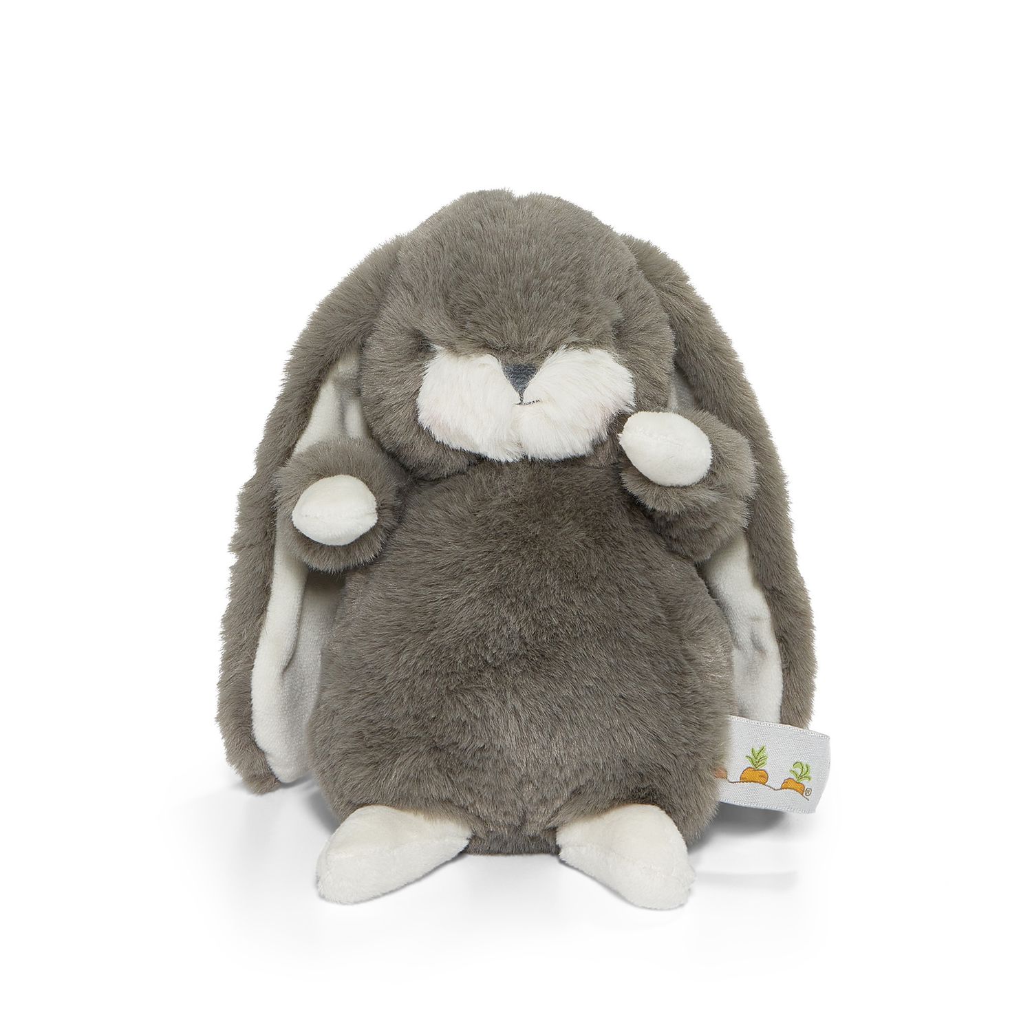 Peluche tiny nibble grey coal 20cm - Bunnies By The Bay