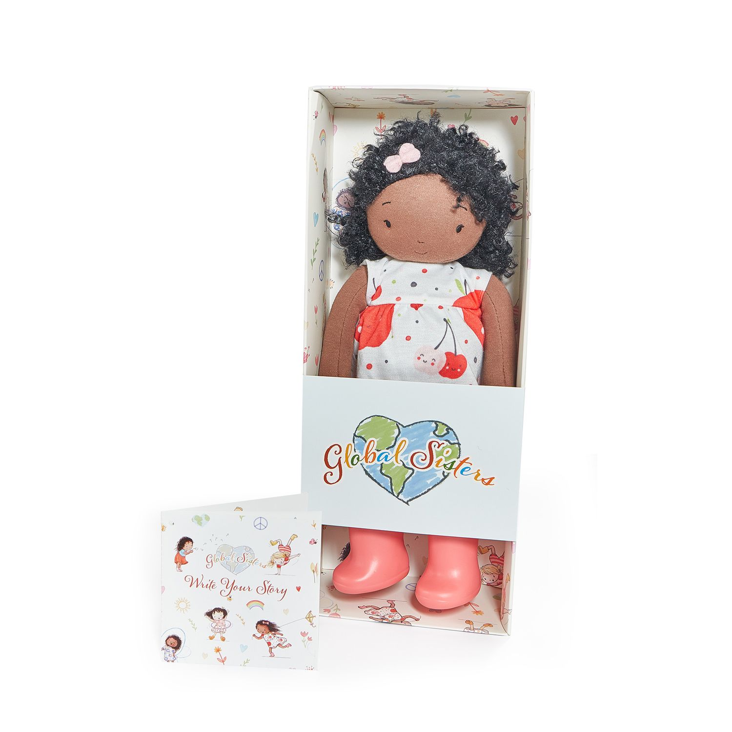 Bambola di pezza cherry doll - Bunnies By The Bay