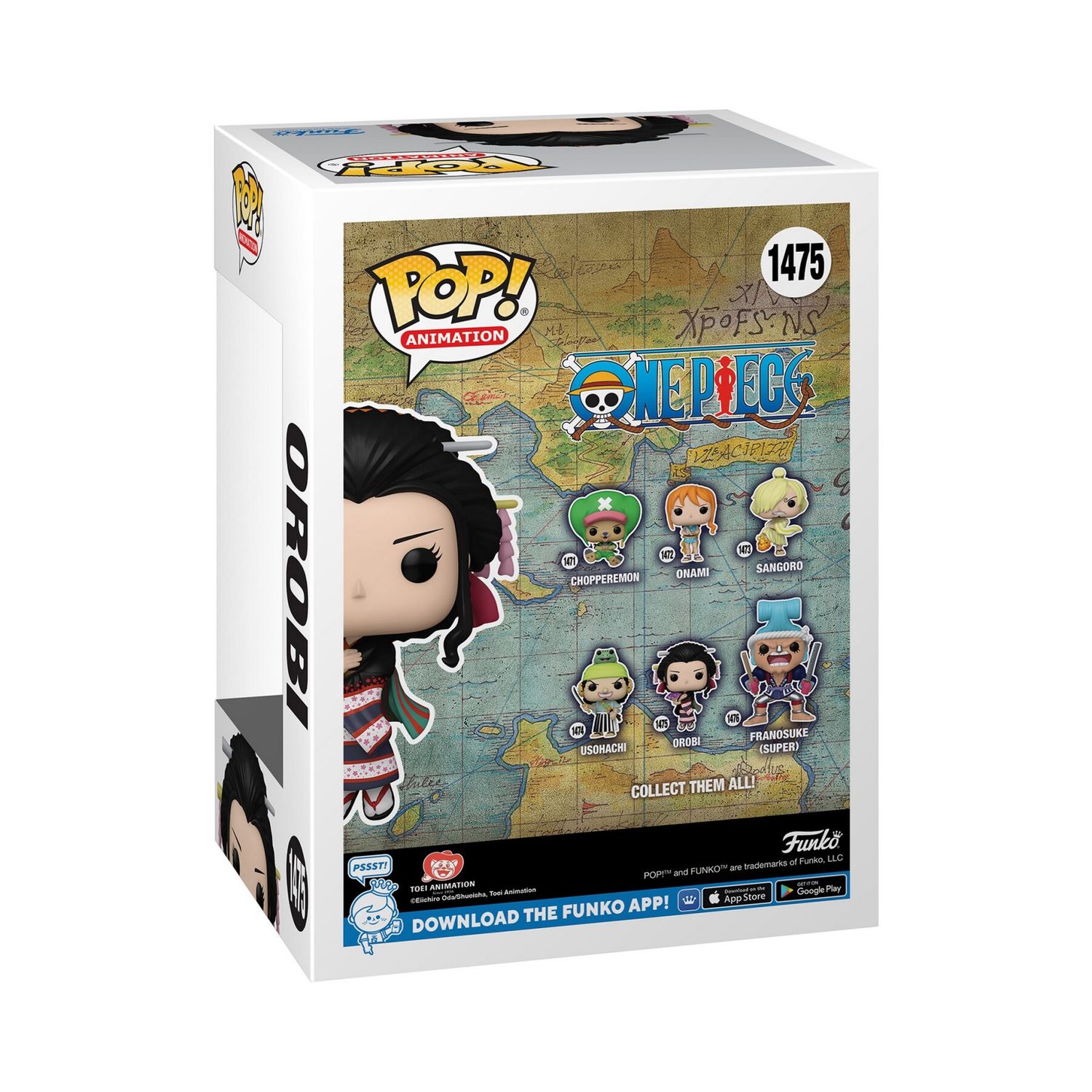 Pop animation: one piece-orobi (wano) - FUNKO POP!, ONE PIECE