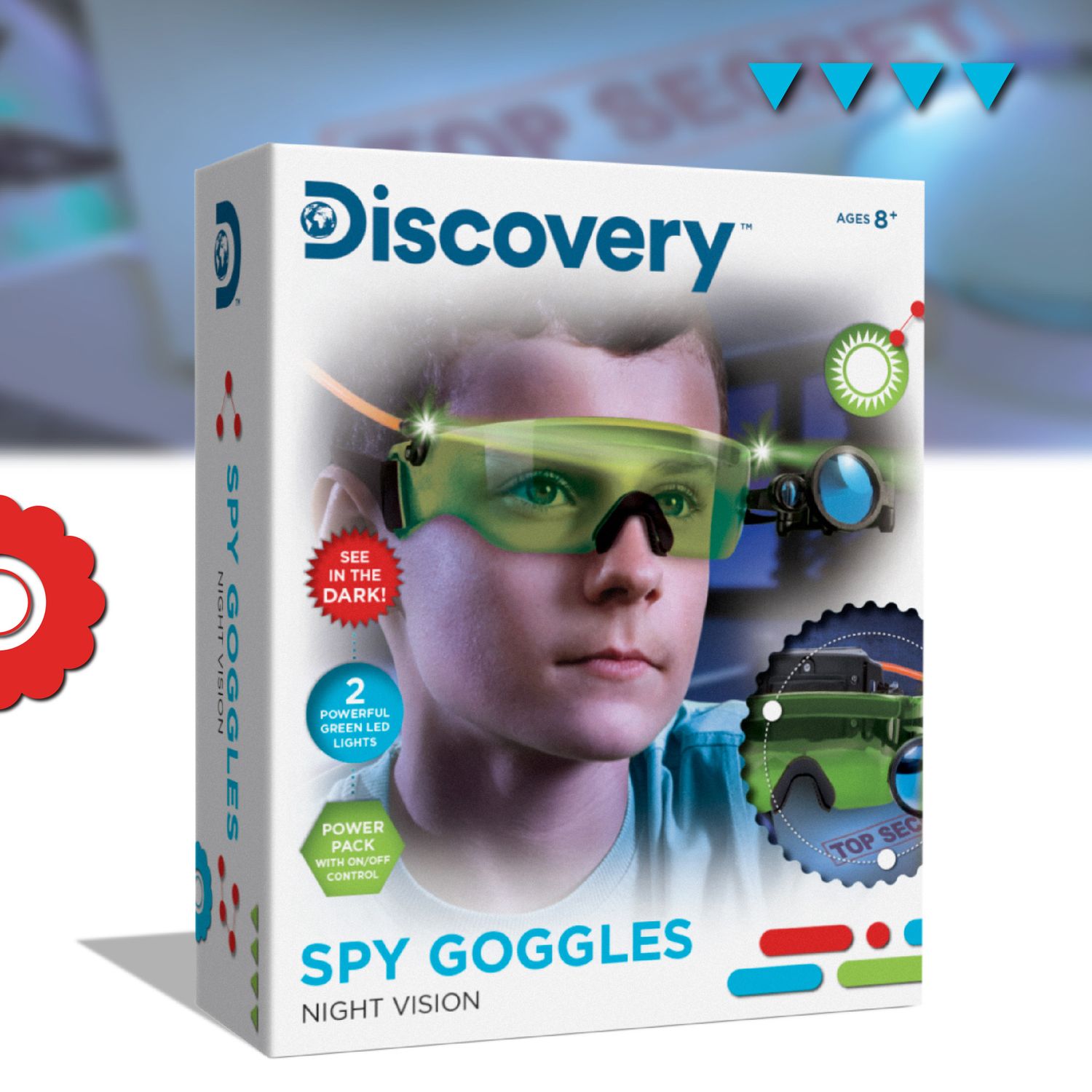 Occhiali da spia con visione notturna - Discovery Toys