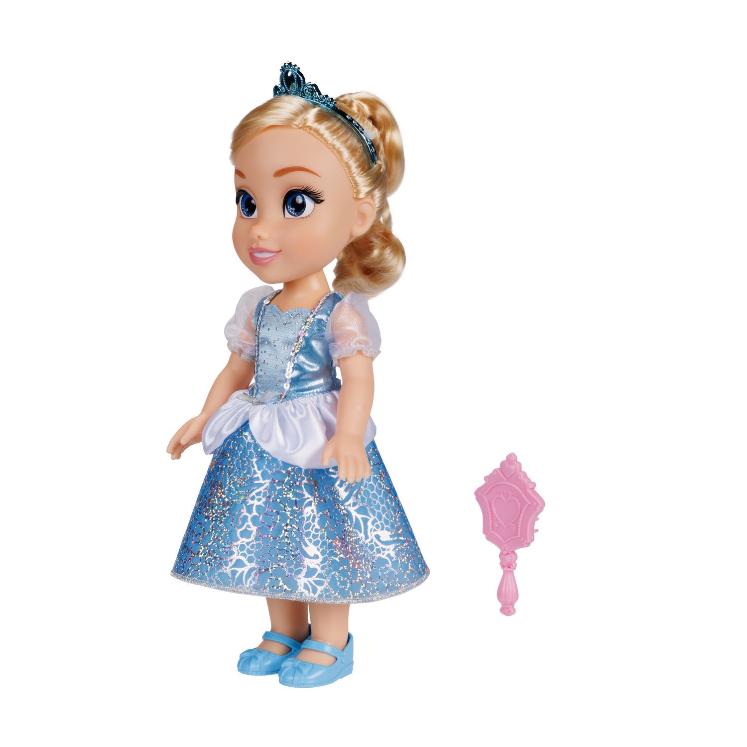 Disney princess bambola da 38 cm di cenerentola con occhi scintillanti! - DISNEY PRINCESS, Disney