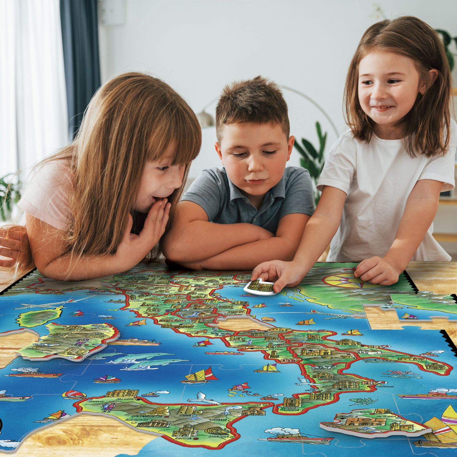 I'm a genius il gioco gigante dell'italia montessori - LISCIANI