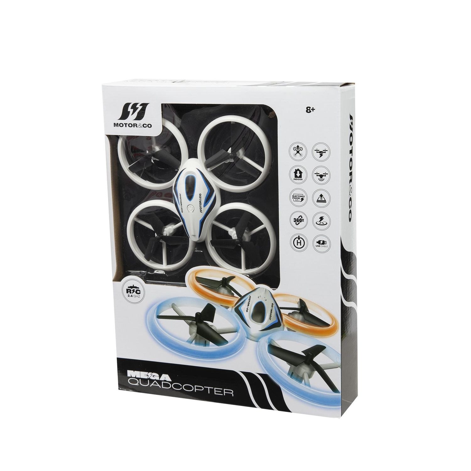 Mega quadcopter - MOTOR & CO.