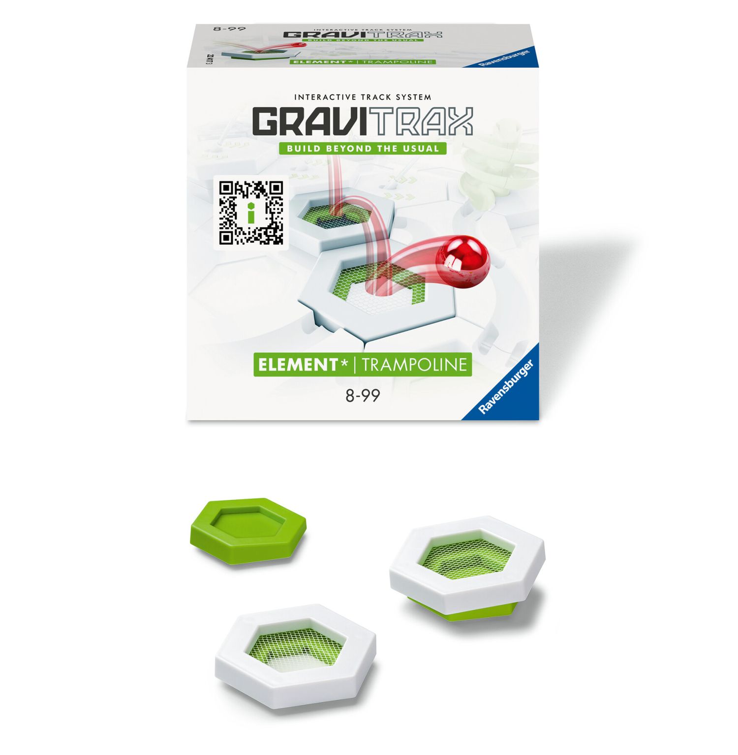 Ravensburger gravitrax trampoline, gioco innovativo ed educativo stem, 8+ anni, accessorio - GRAVITRAX, RAVENSBURGER
