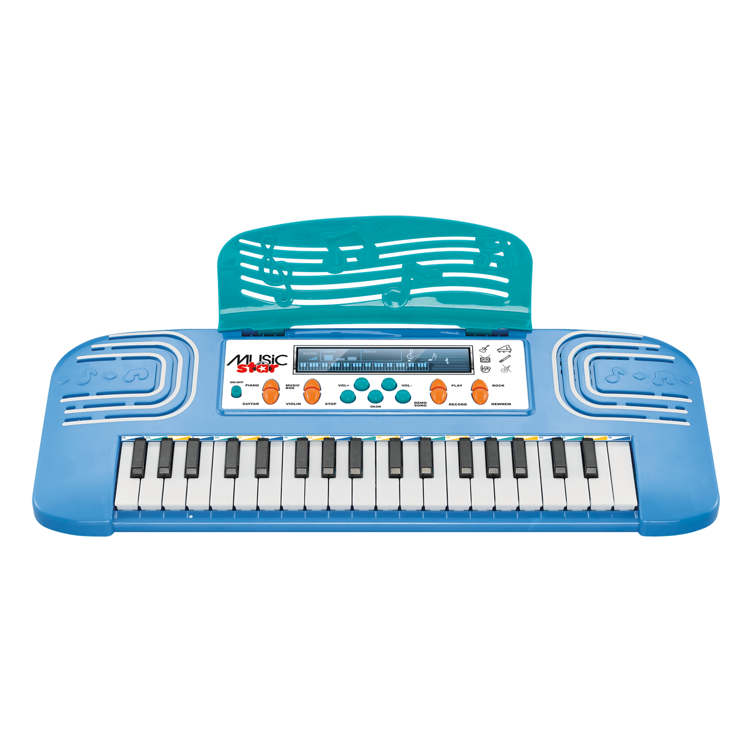 Electronic keyboard and microphone - MUSIC STAR