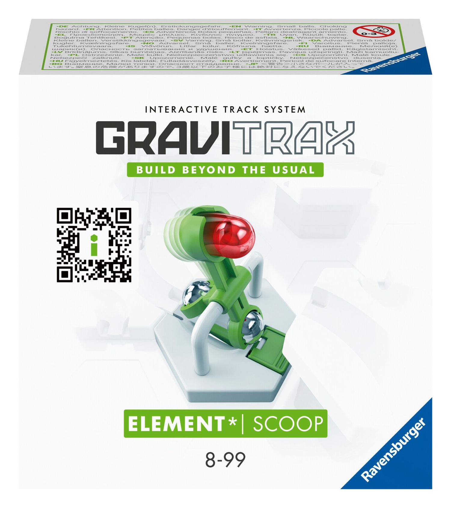 Ravensburger gravitrax scoop, gioco innovativo ed educativo stem, 8+ anni, accessorio - GRAVITRAX, RAVENSBURGER