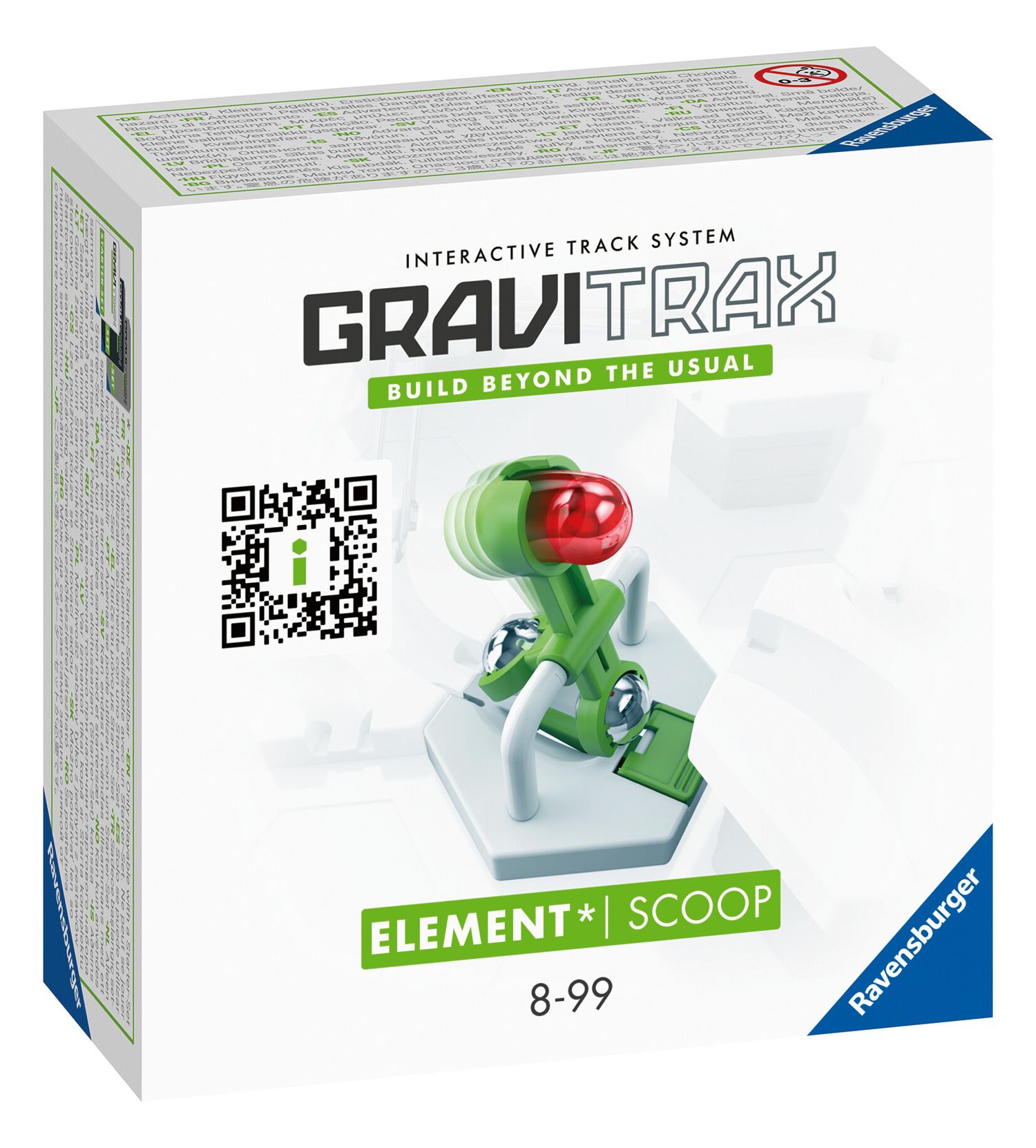 Ravensburger gravitrax scoop, gioco innovativo ed educativo stem, 8+ anni, accessorio - GRAVITRAX, RAVENSBURGER