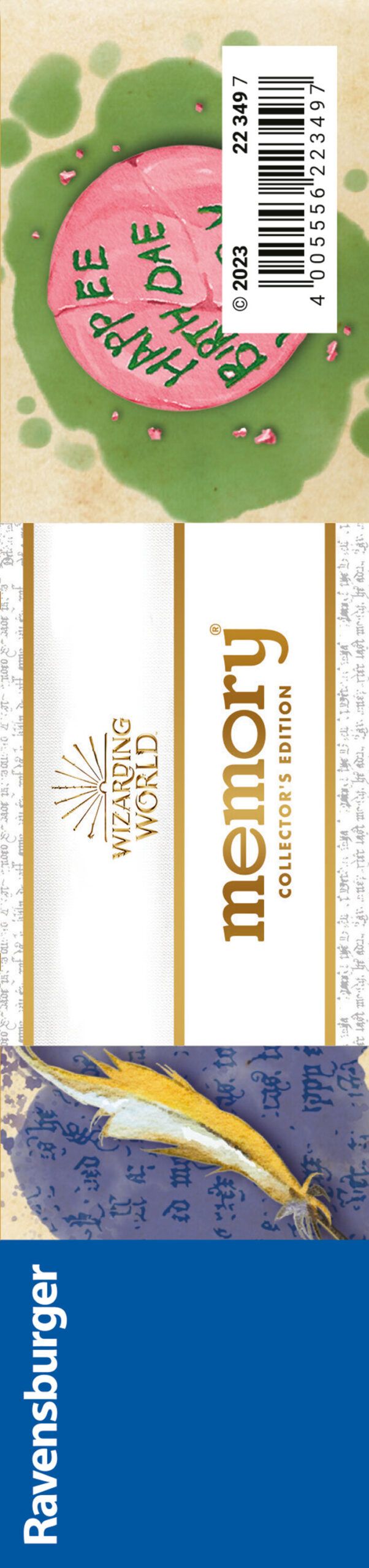 Ravensburger - memory® harry potter's collector edition, 64 tessere, gioco da tavolo, 3+ anni - Harry Potter, RAVENSBURGER