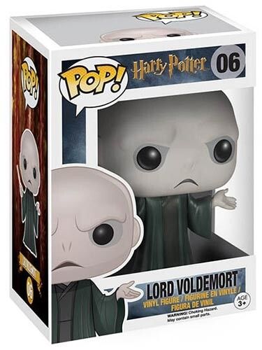 Funko Unisex Bambino Grigio Figurina Pop Harry Potter Lord Voldemort - Immagine 3