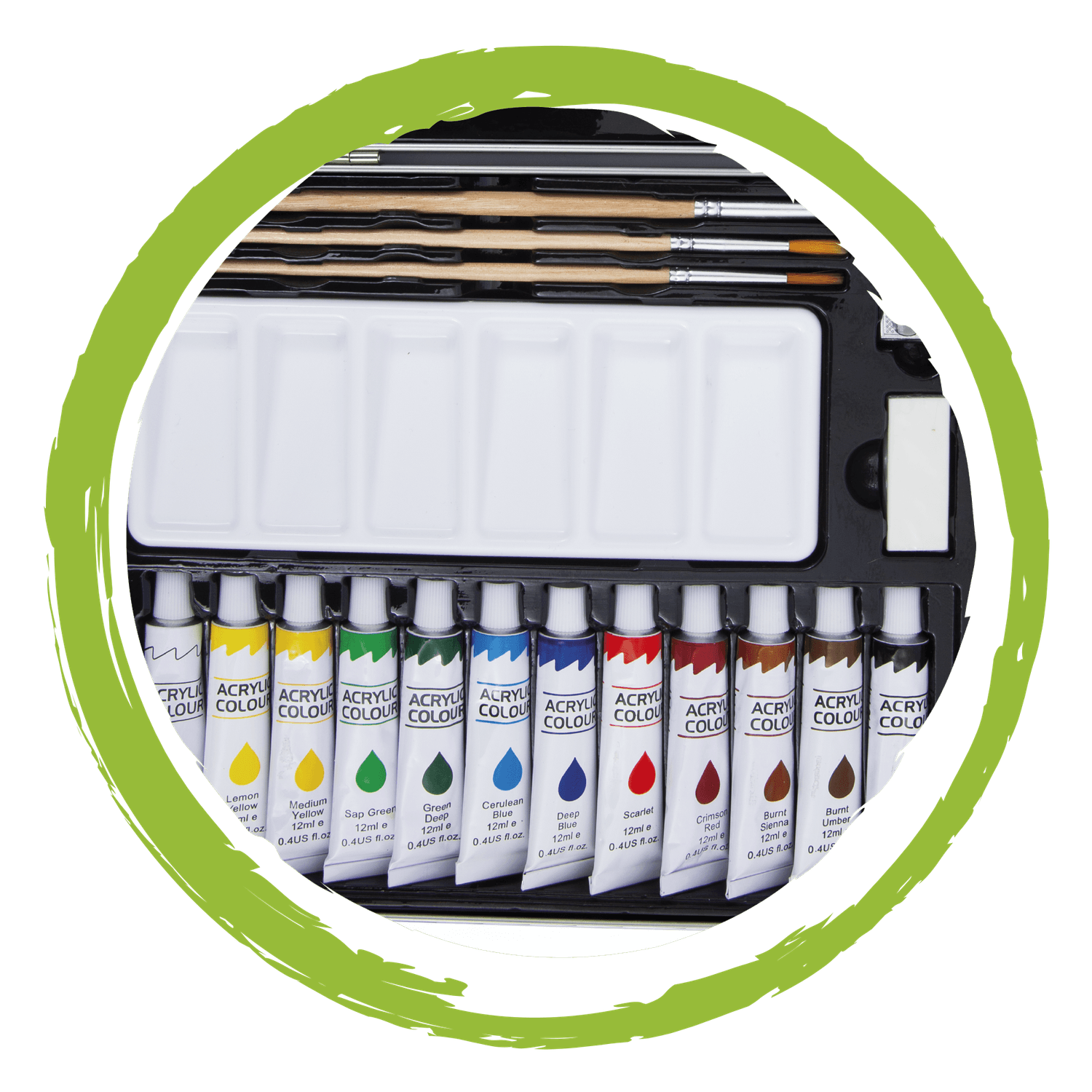 Valigetta acrylic paint kit - CREA MANIA