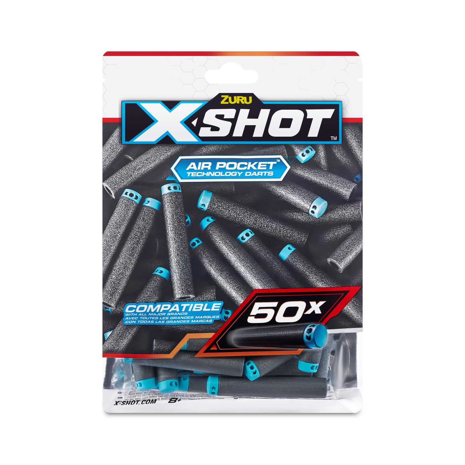 X-shot 50pk refill darts - SUN&SPORT