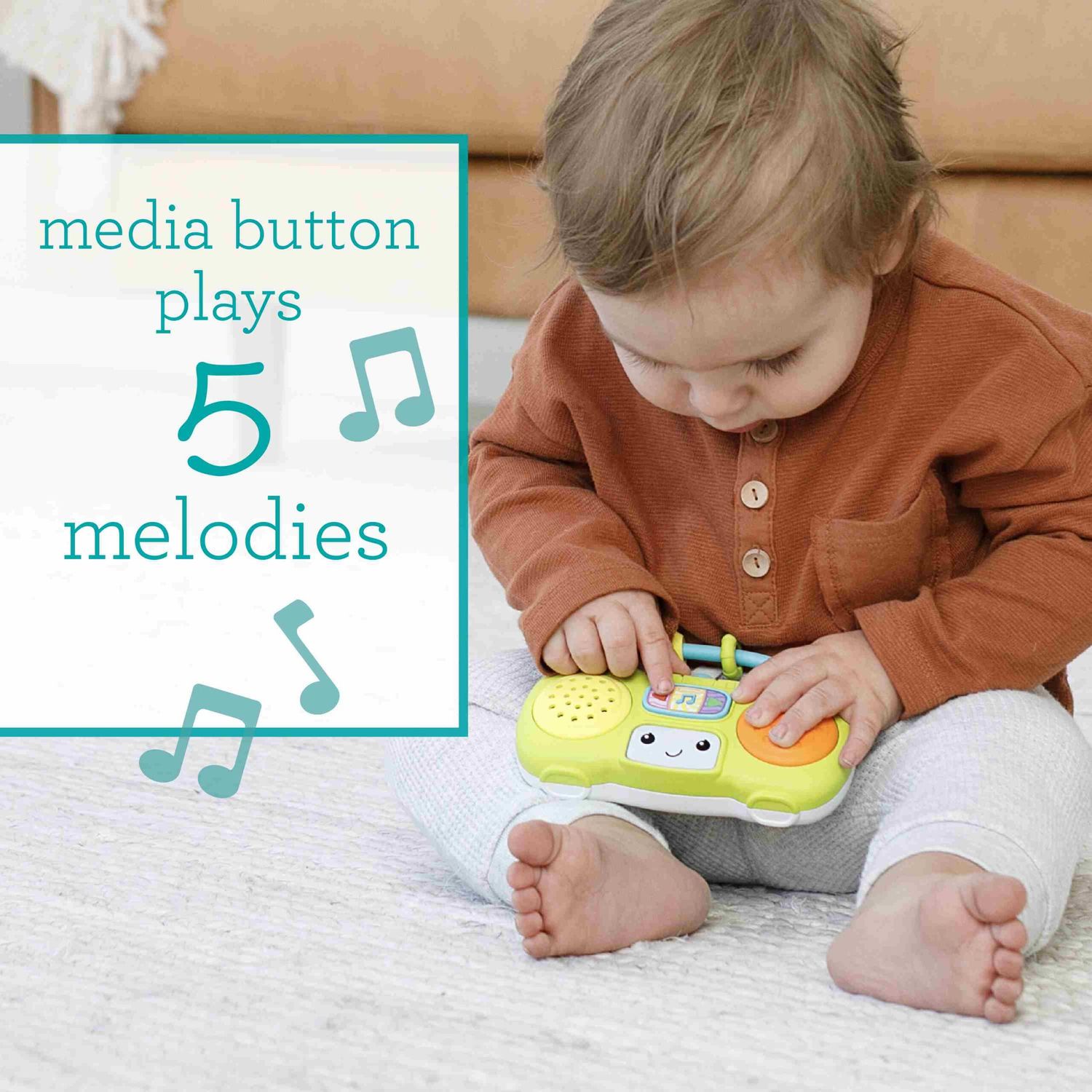 Mini boombox con suoni - INFANTINO