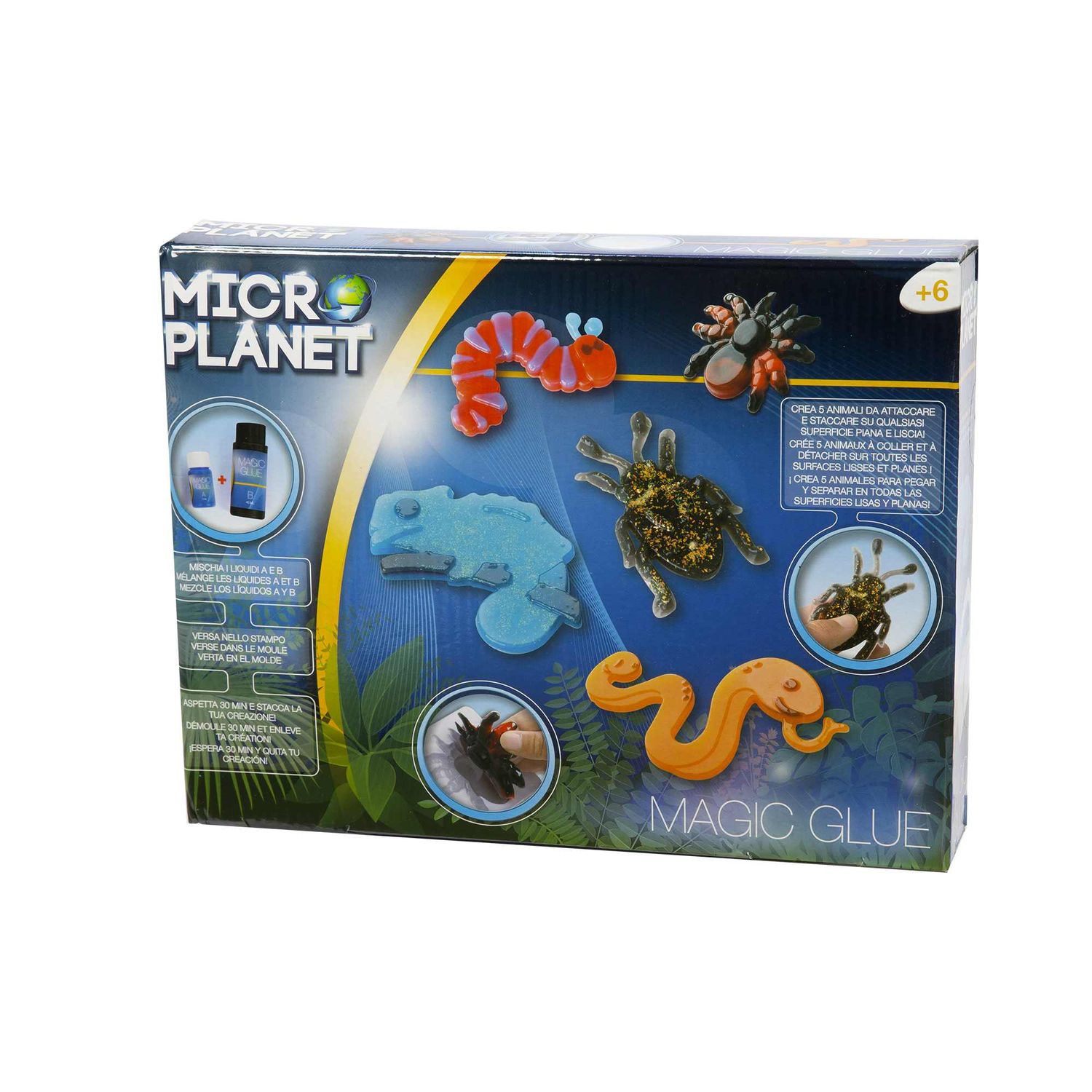 Magic glue - colla magica 5 insetti - MICRO PLANET