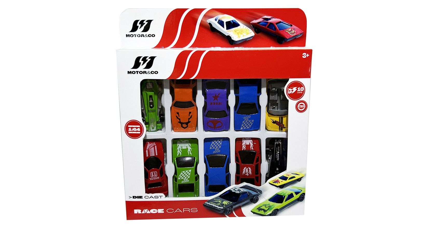 Set 10 auto die cast - MOTOR & CO.