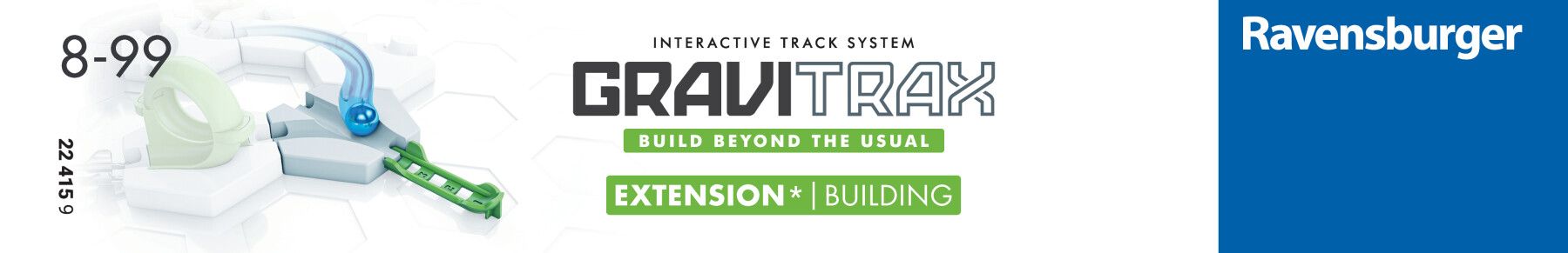 Ravensburger gravitrax building, gioco innovativo ed educativo stem, 8+ anni, accessorio - GRAVITRAX, RAVENSBURGER