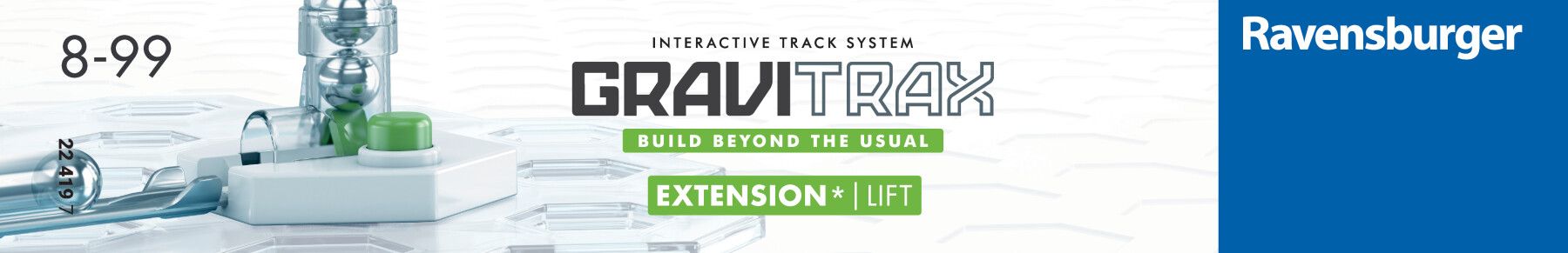 Ravensburger gravitrax lift, gioco innovativo ed educativo stem, 8+ anni, accessorio - GRAVITRAX, RAVENSBURGER