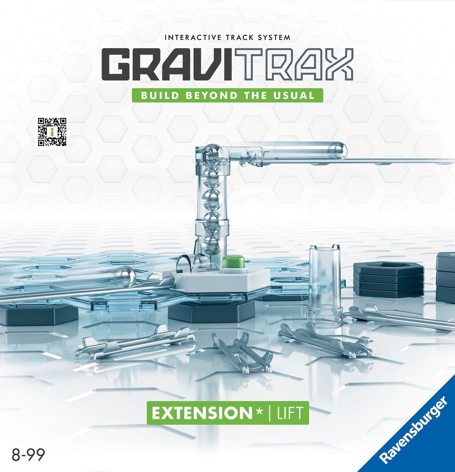 Ravensburger gravitrax lift, gioco innovativo ed educativo stem, 8+ anni, accessorio - GRAVITRAX, RAVENSBURGER