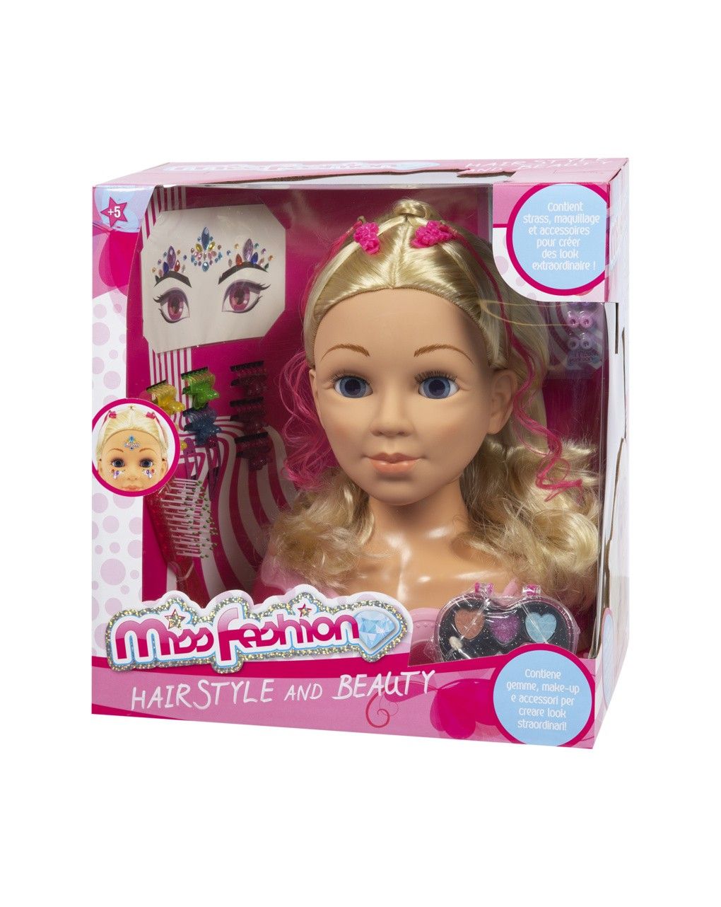 Testa da pettinare - hairstyle and beauty - MISS FASHION