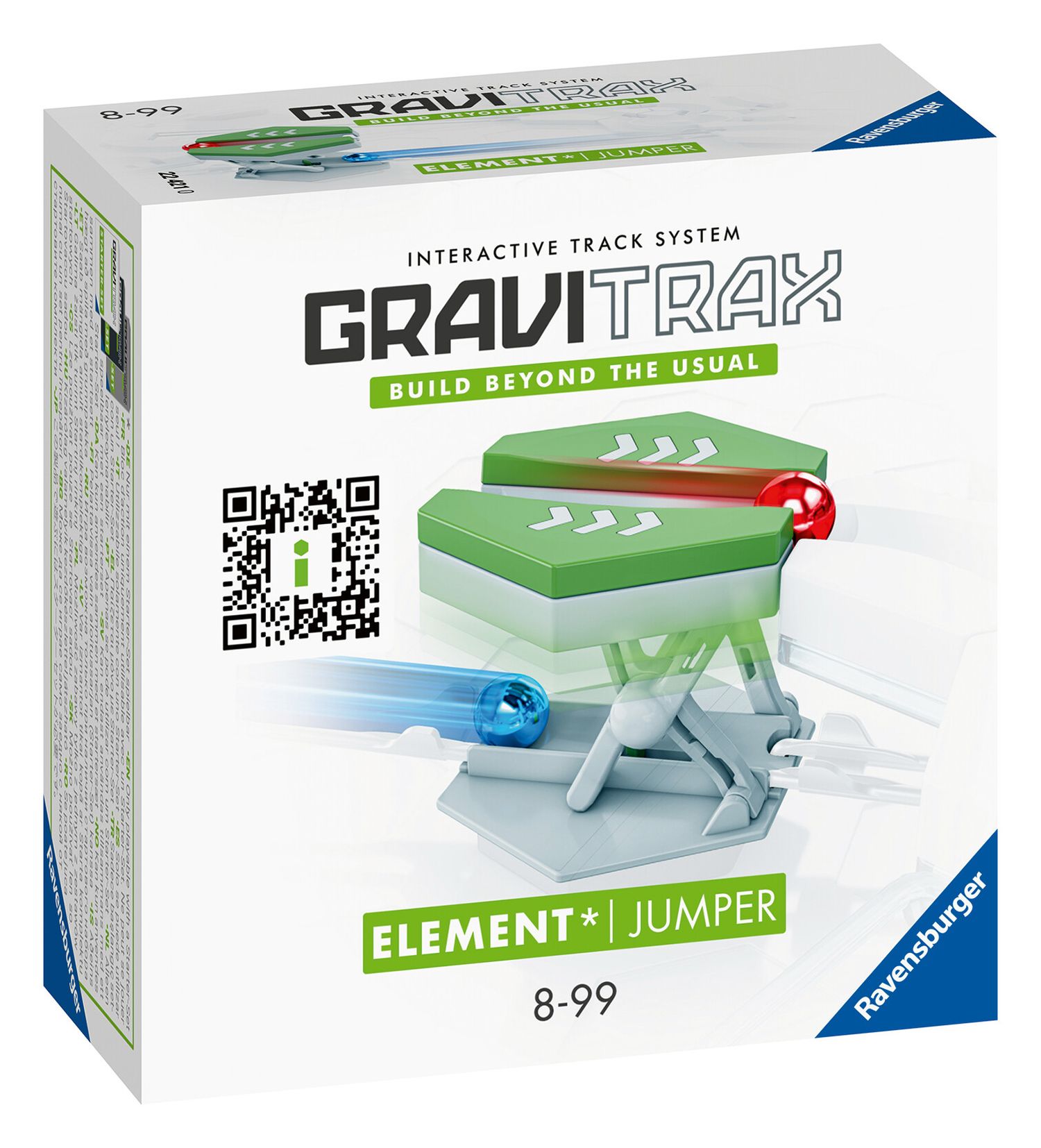 Ravensburger gravitrax jumper, gioco innovativo ed educativo stem, 8+ anni, accessorio - GRAVITRAX, RAVENSBURGER