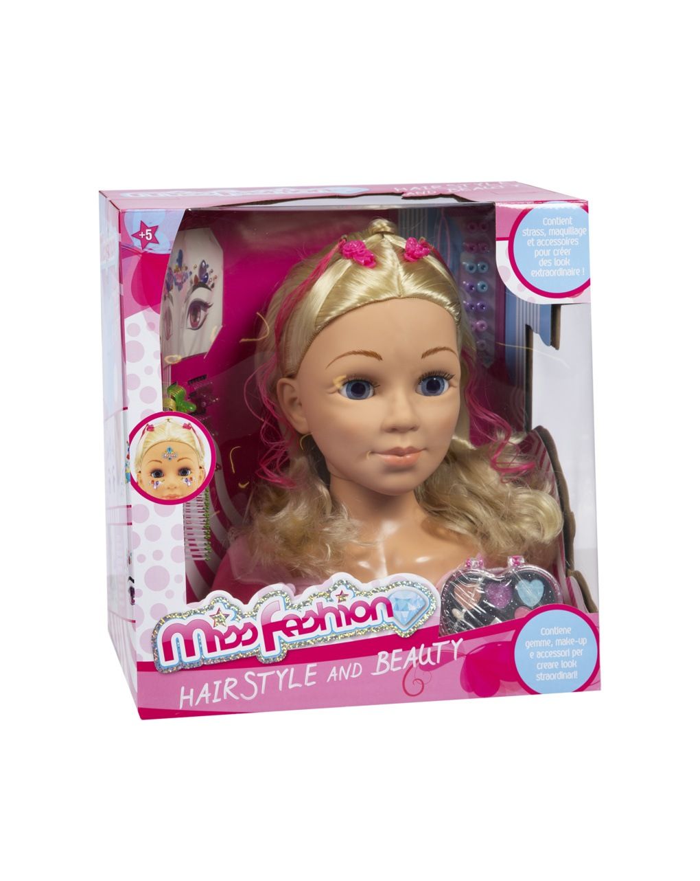 Testa da pettinare - hairstyle and beauty - MISS FASHION