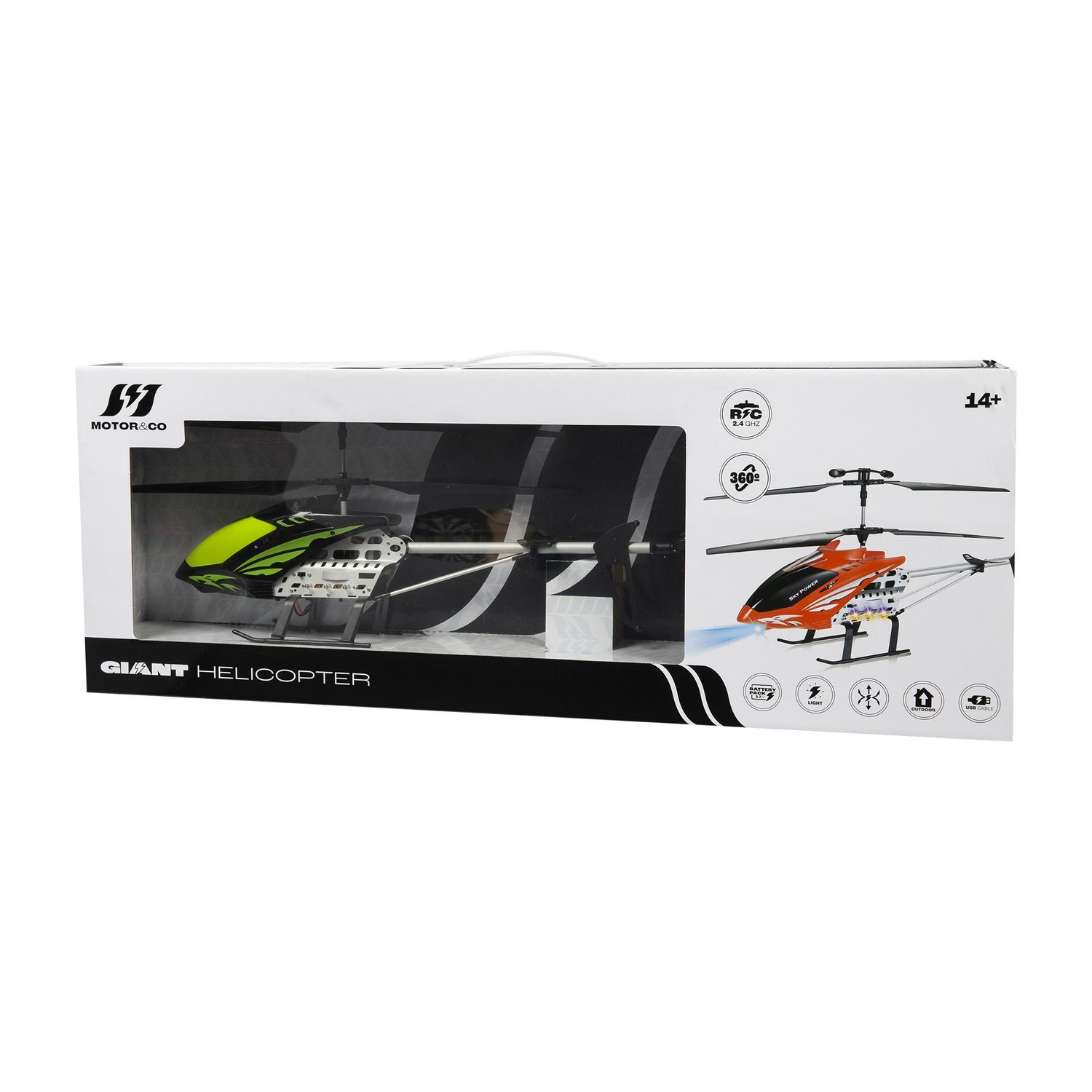 Giant helicopter - MOTOR & CO., SUPERSTAR