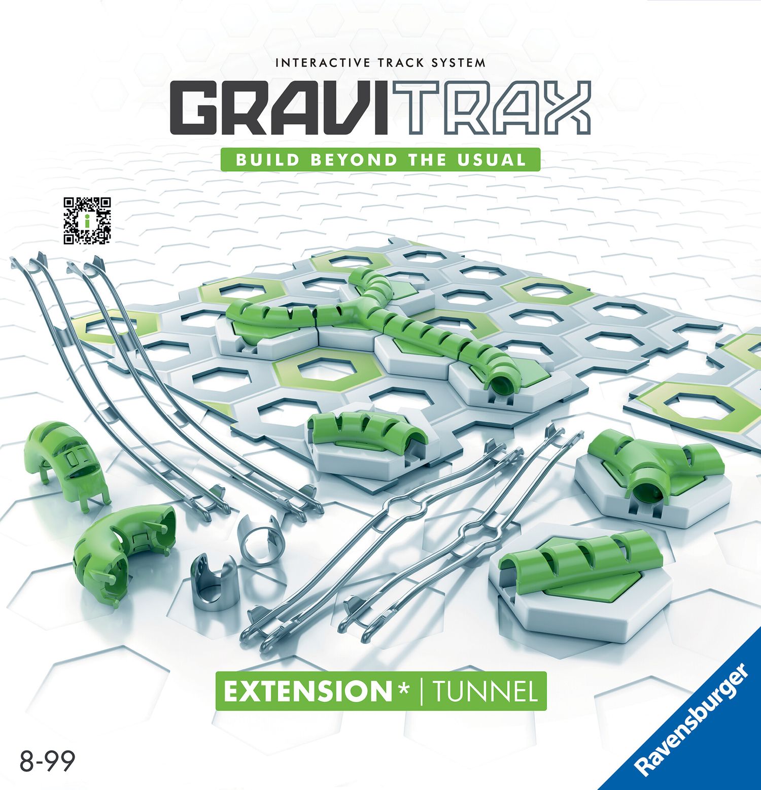 Ravensburger gravitrax tunnel, gioco innovativo ed educativo stem, 8+ anni, accessorio - GRAVITRAX, RAVENSBURGER
